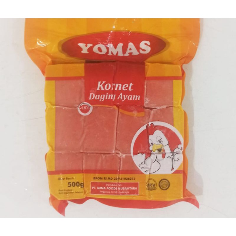 Kornet Ayam Yomas 1kg